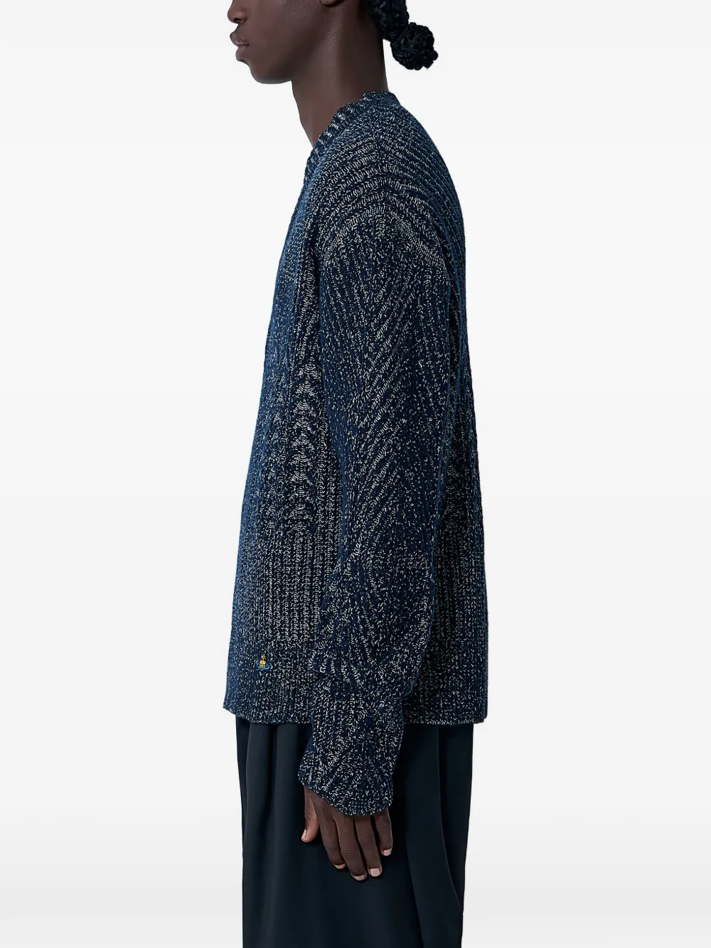 Vivienne Westwood Lottie V-neck sweater - Blauw