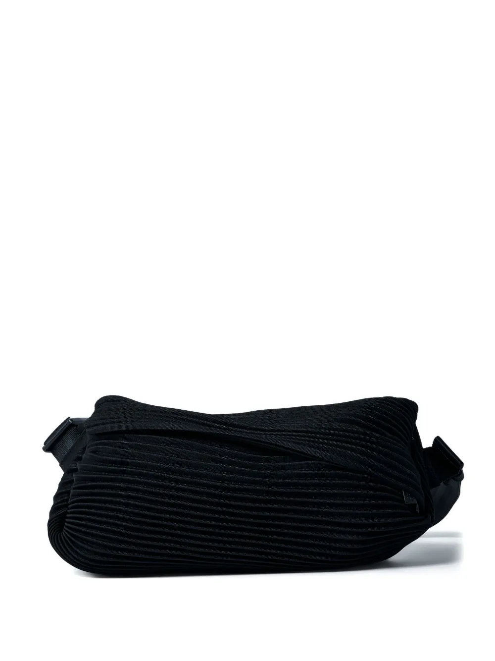 Pleats Please Issey Miyake pleated cross-body bag - ブラック Pleats Please Issey Miyake pleated cross-body bag - ブラック