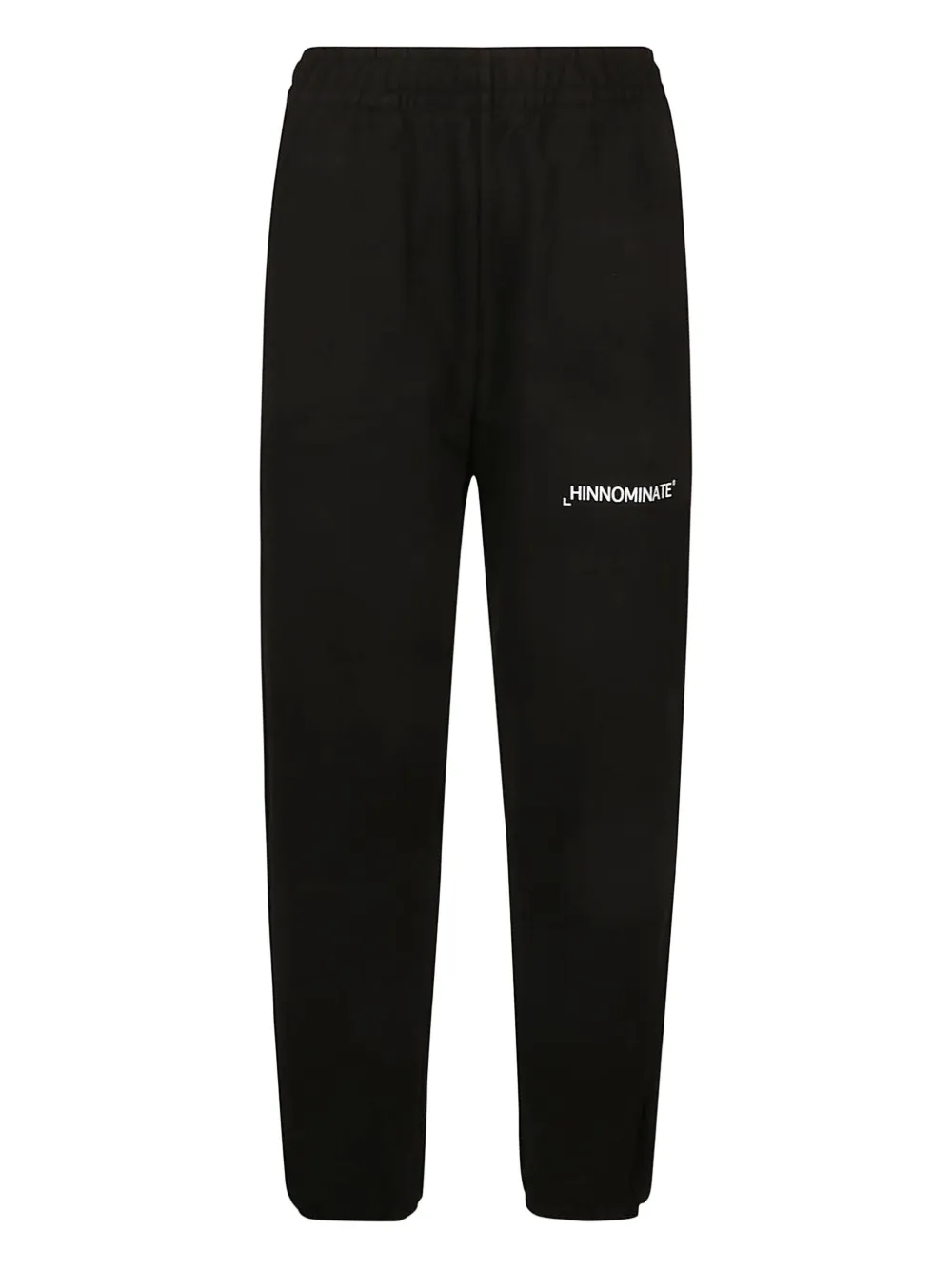 Hinnominate Cotton Logo Track Pants In Black