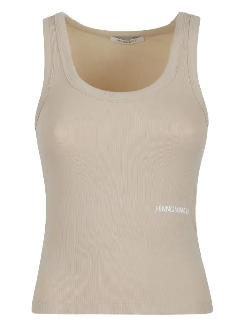 HINNOMINATE ribbed scoop-neck tank top