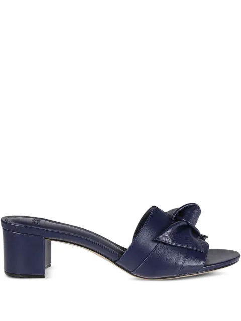 Alexandre Birman mules con detalle de moño