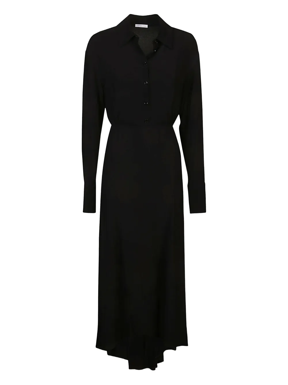Patrizia Pepe button-down midi dress | Black | Image 1