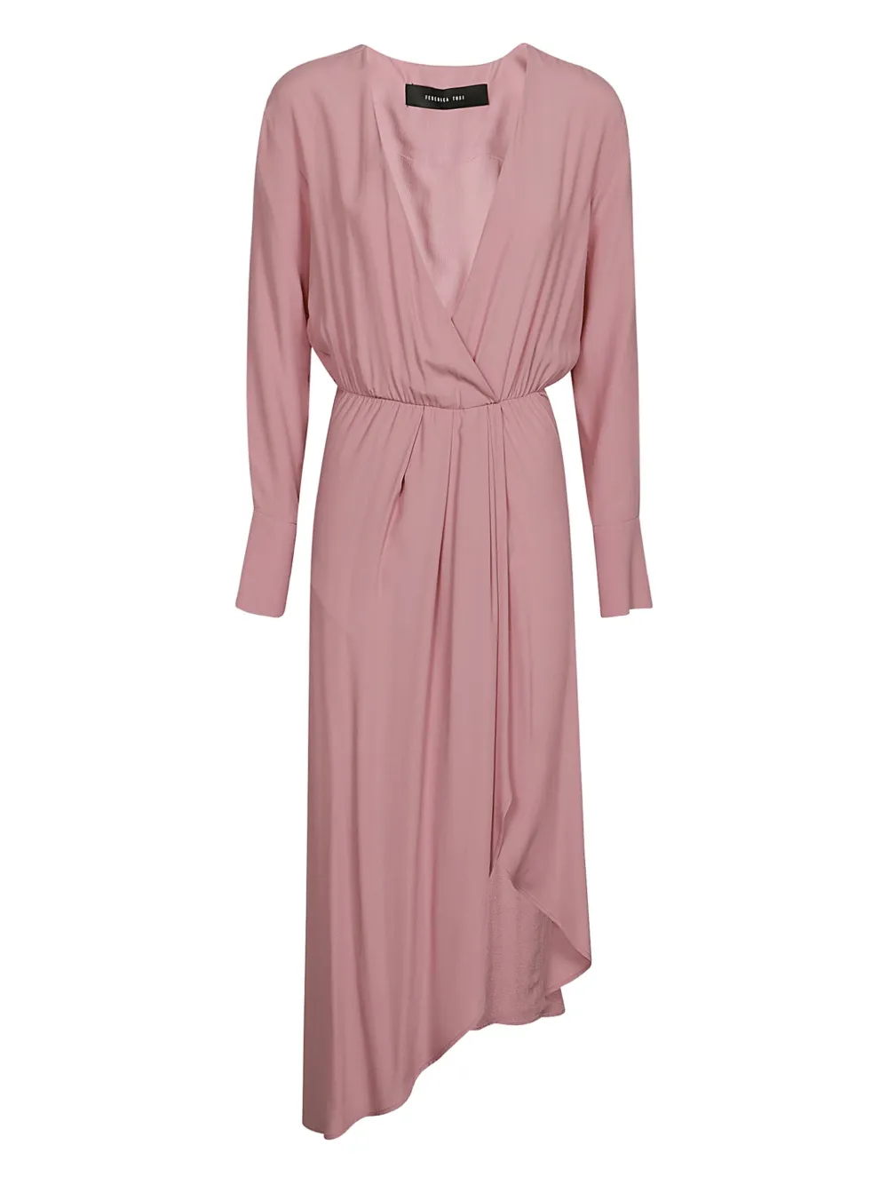 Federica Tosi asymmetric wrap dress | Pink | Image 1
