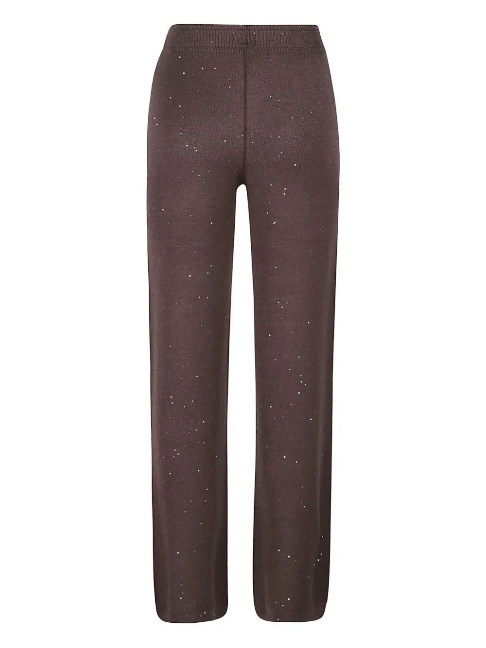 HINNOMINATE Broek verfraaid met pailletten - Bruin