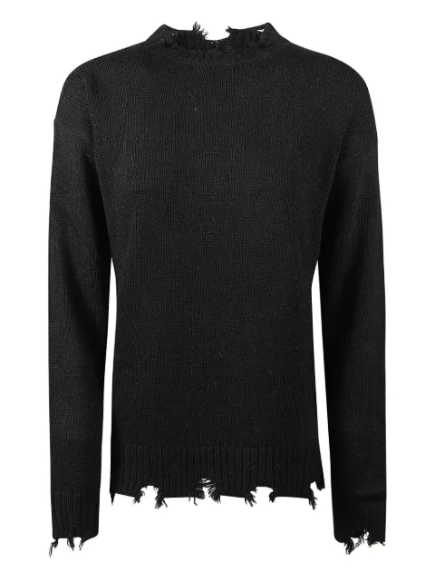HINNOMINATE frayed-hem sweater