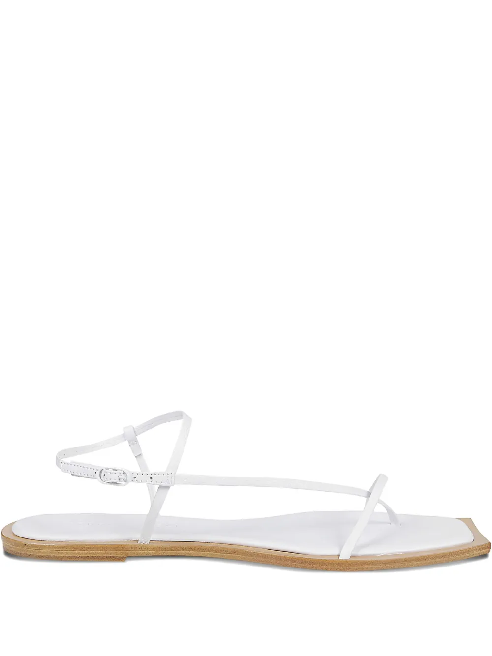 Studio Amelia leather ankle-strap sandals - ホワイト Studio Amelia leather ankle-strap sandals - ホワイト