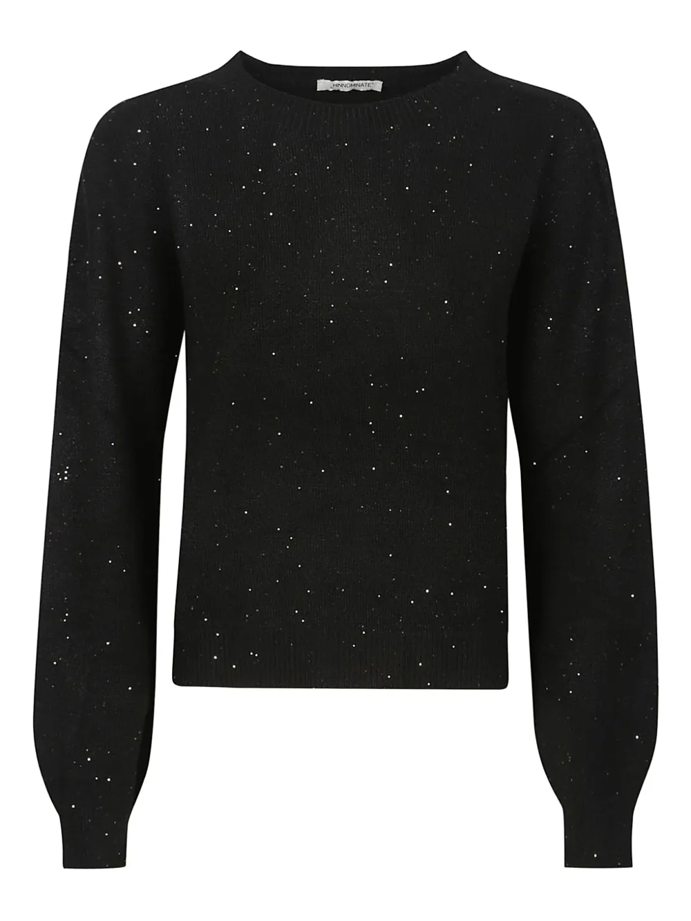 Hinnominate Sequin-embellished Sweater In Black