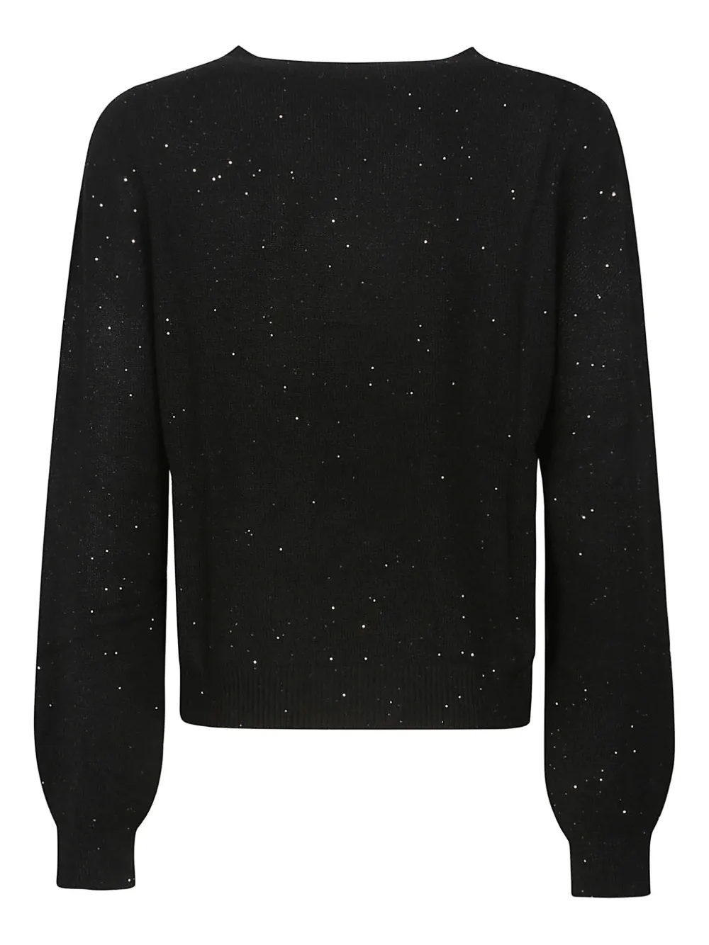 Hinnominate Sequin-embellished Sweater In Black