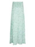 MAR DE MARGARITAS floral-print skirt - Green