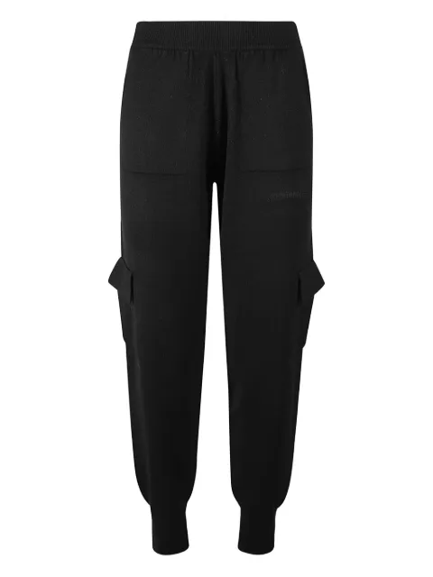 HINNOMINATE flap pocket-detail knitted track pants