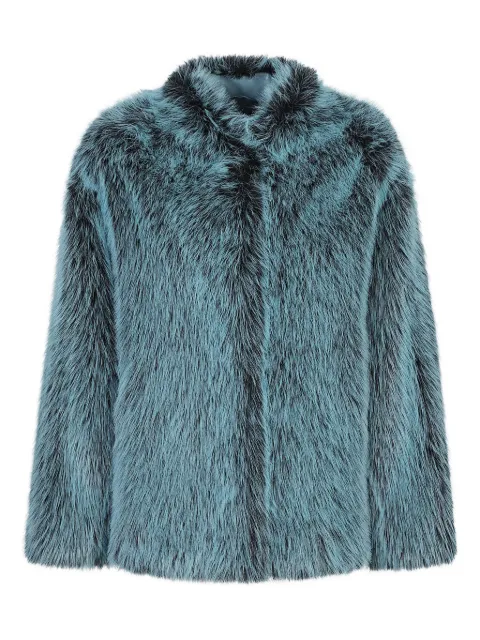 Patrizia Pepe шуба из искусственного меха с длинными рукавами