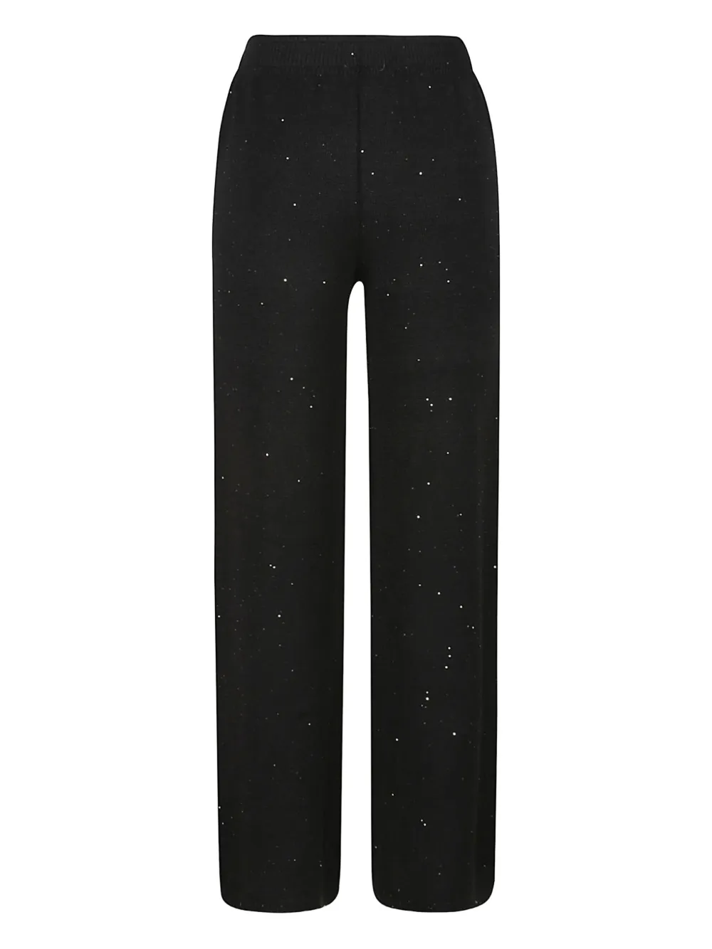 Hinnominate Sequin-embellished Pants In Black