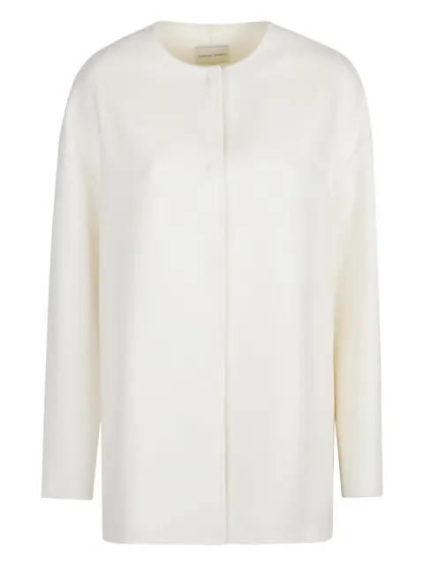 LouLou de Saison wool round-neck coat