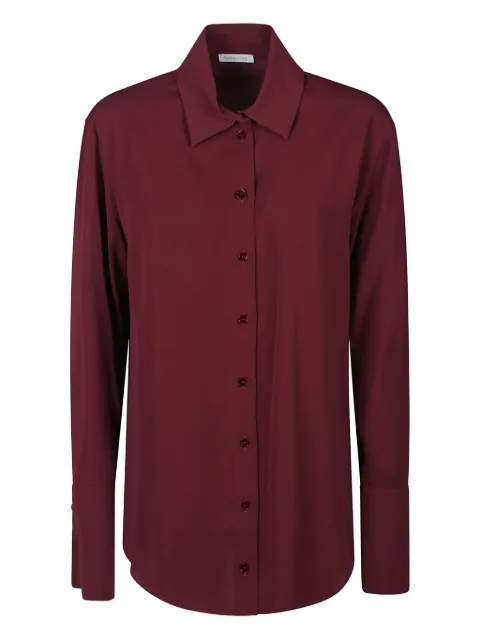 Patrizia Pepe button-front long-sleeve shirt