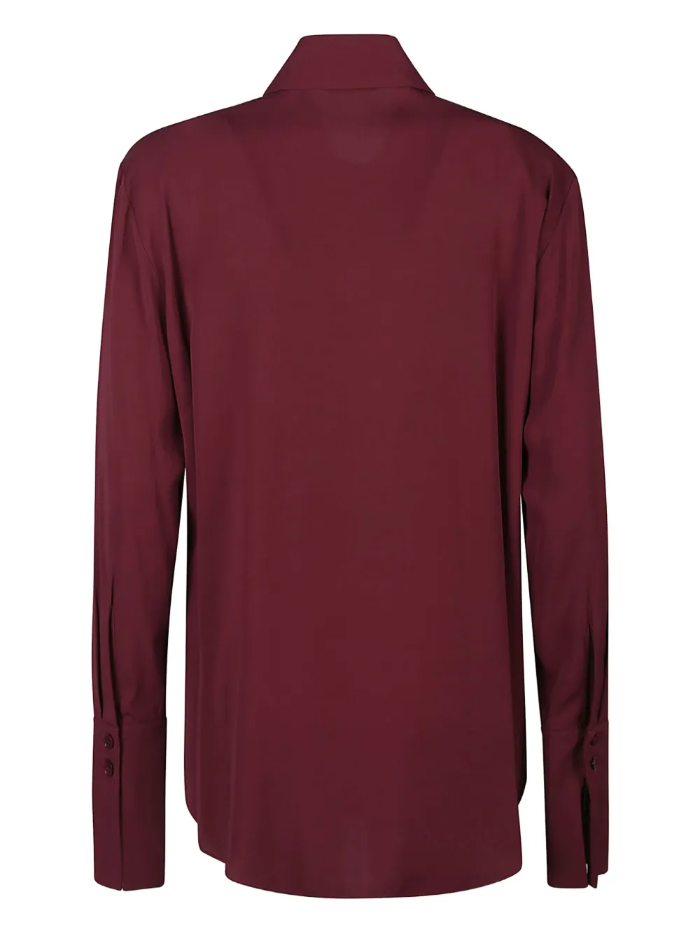 Patrizia Pepe Blouse met knopen - Rood