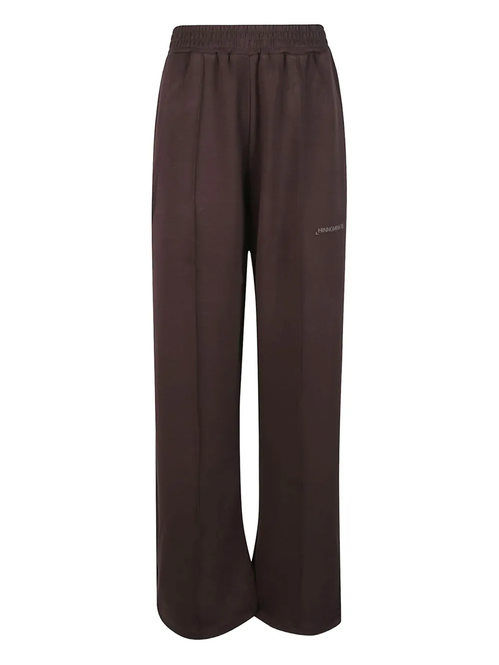 HINNOMINATE logo-print track pants | Brown | Image 1
