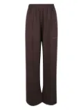 HINNOMINATE logo-print track pants - Brown