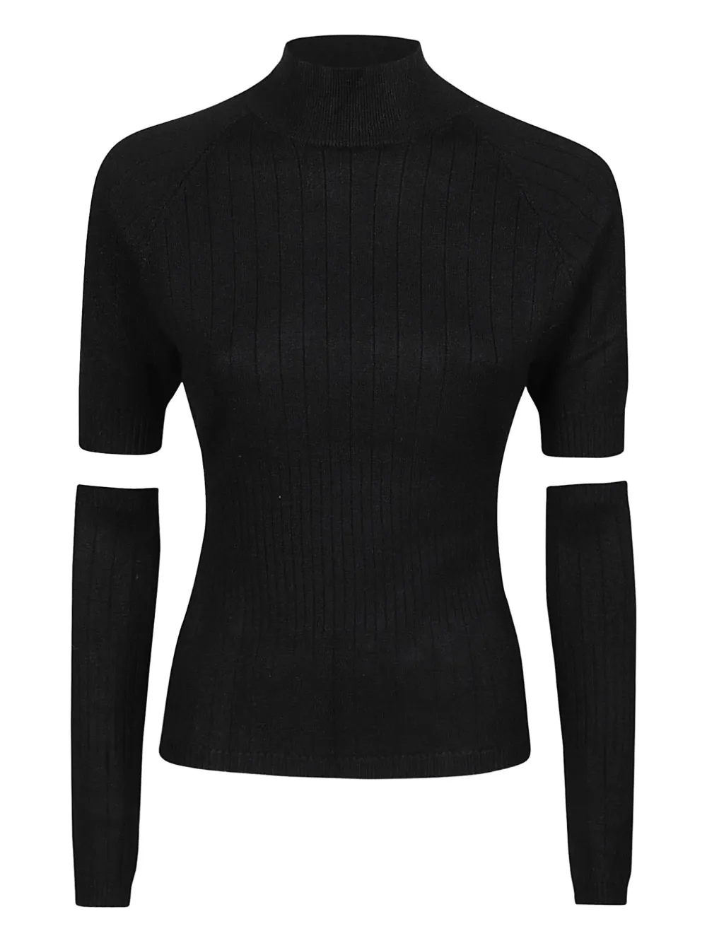 HINNOMINATE ribbed-knit jumper | Black | Image 1