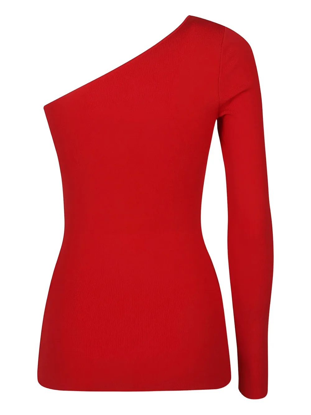 Victoria Beckham one-shoulder top - レッド Victoria Beckham one-shoulder top - レッド
