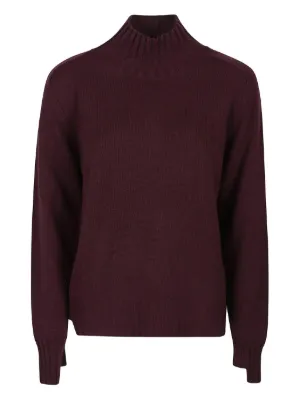 Maison Margiela four-stitch Logo Jumper | Red | FARFETCH