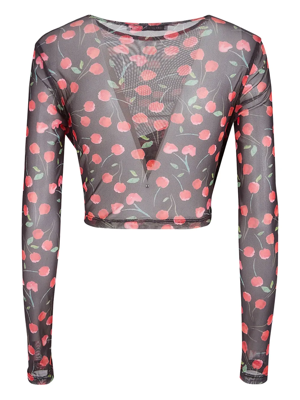 MAR DE MARGARITAS cherry-print mesh t-shirt | T-Shirts & Jersey Shirts | Image 2