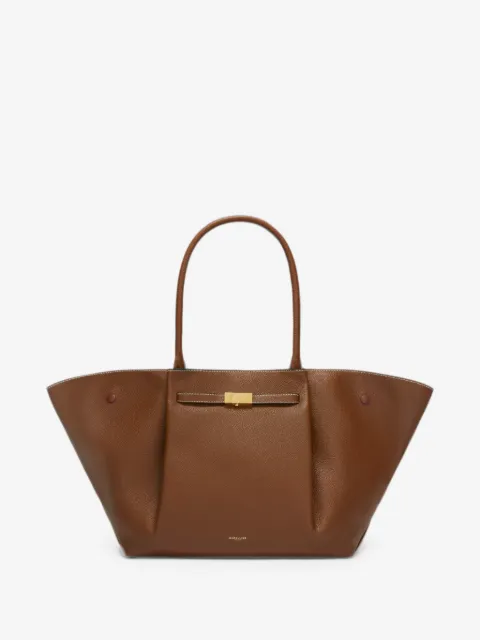 DeMellier sac cabas New York en cuir grainé