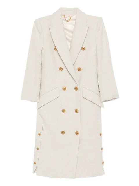 Elisabetta Franchi manteau à boutonnière croisée