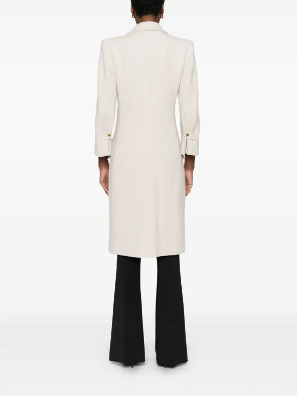 Elisabetta Franchi double-breasted Coat | Neutrals | FARFETCH