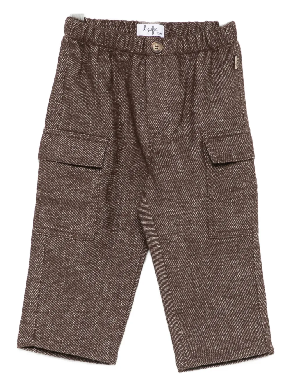 Il Gufo Cargo Trousers In Brown