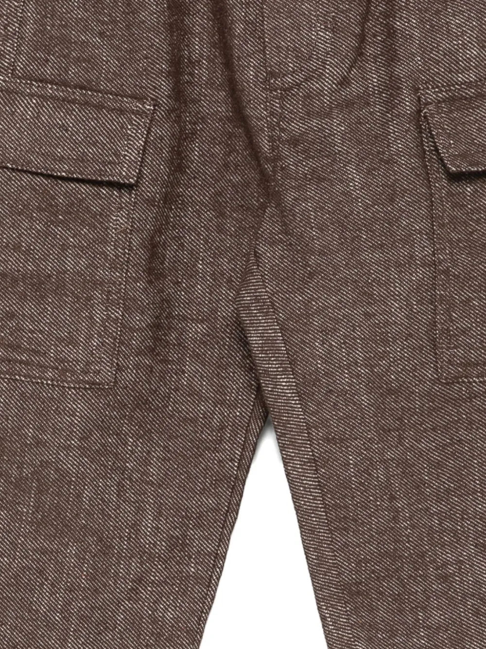 Il Gufo Cargo Trousers In Brown