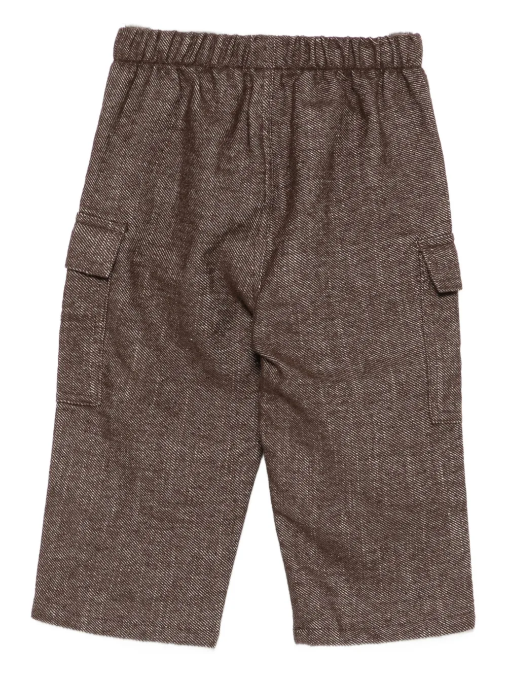 Il Gufo Cargo Trousers In Brown