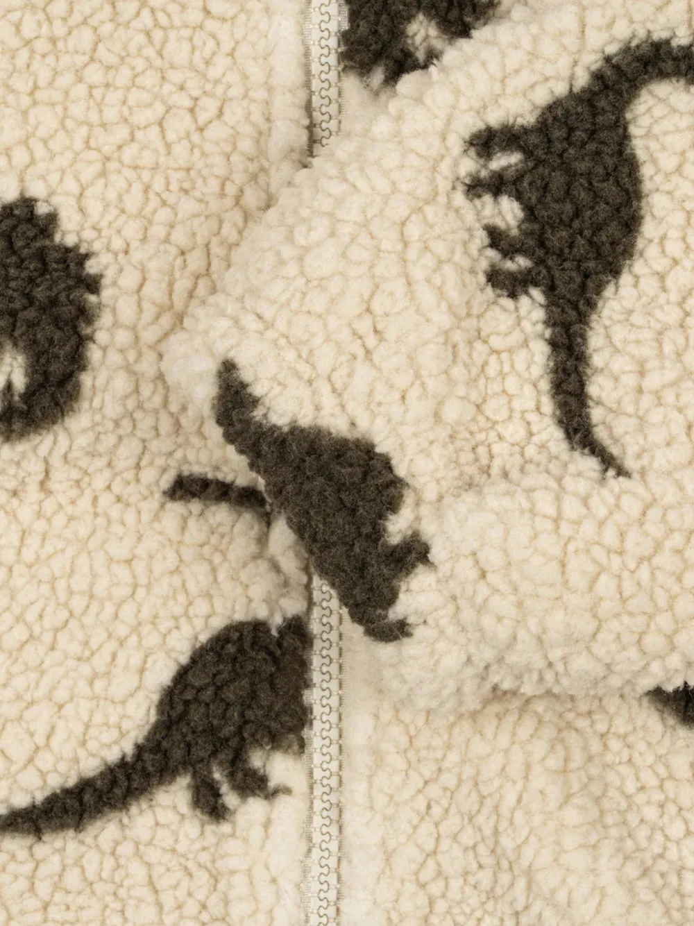 Konges Sløjd Jody dinosaurus hoodie Beige