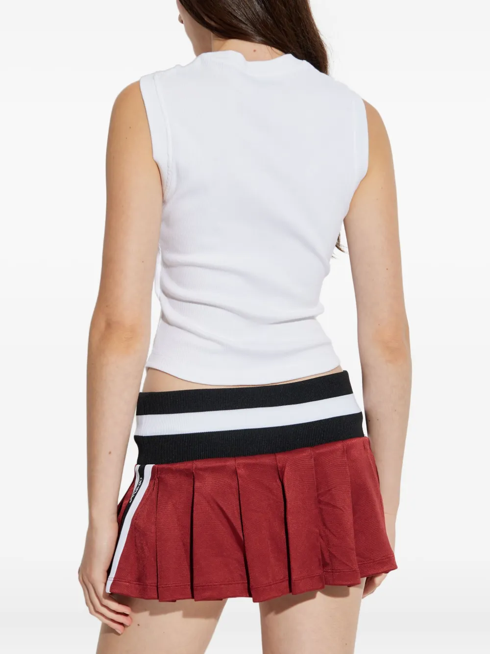 Off-White Katoenen tanktop Wit