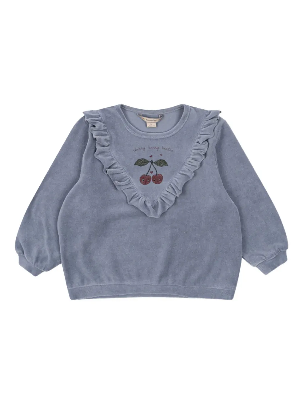 Konges Sløjd sudadera con volantes | azul | Image 1