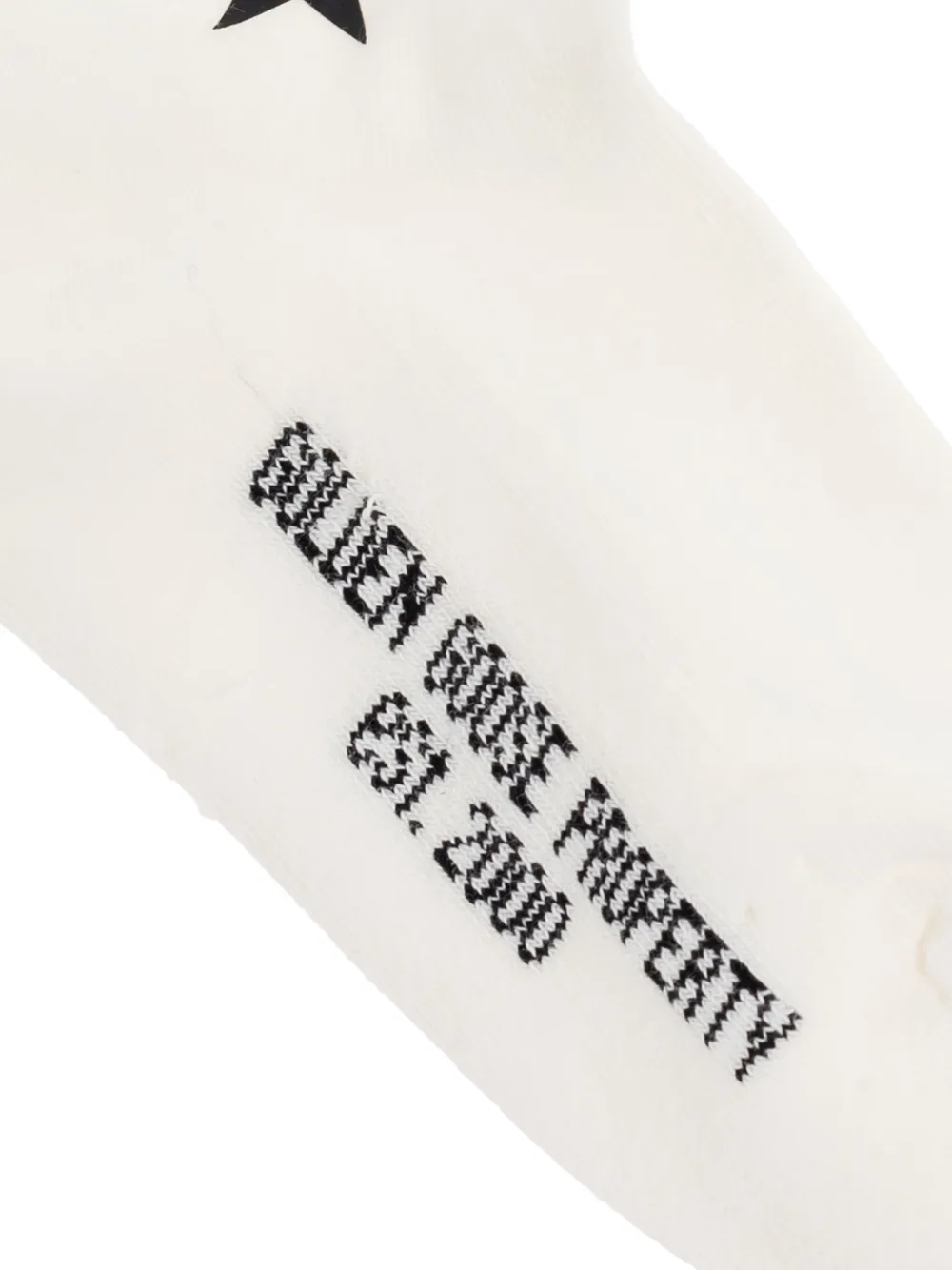 Golden Goose Kids Sokken met logo Wit