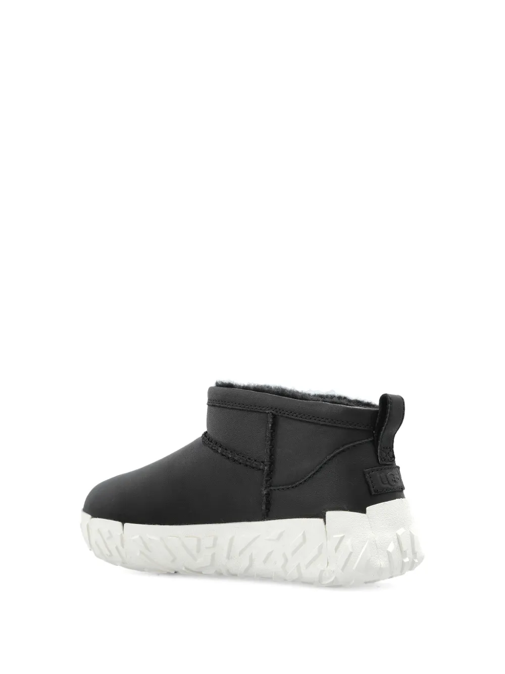 Ugg Classic Ultra Mini Wrap Tech Boots In Black