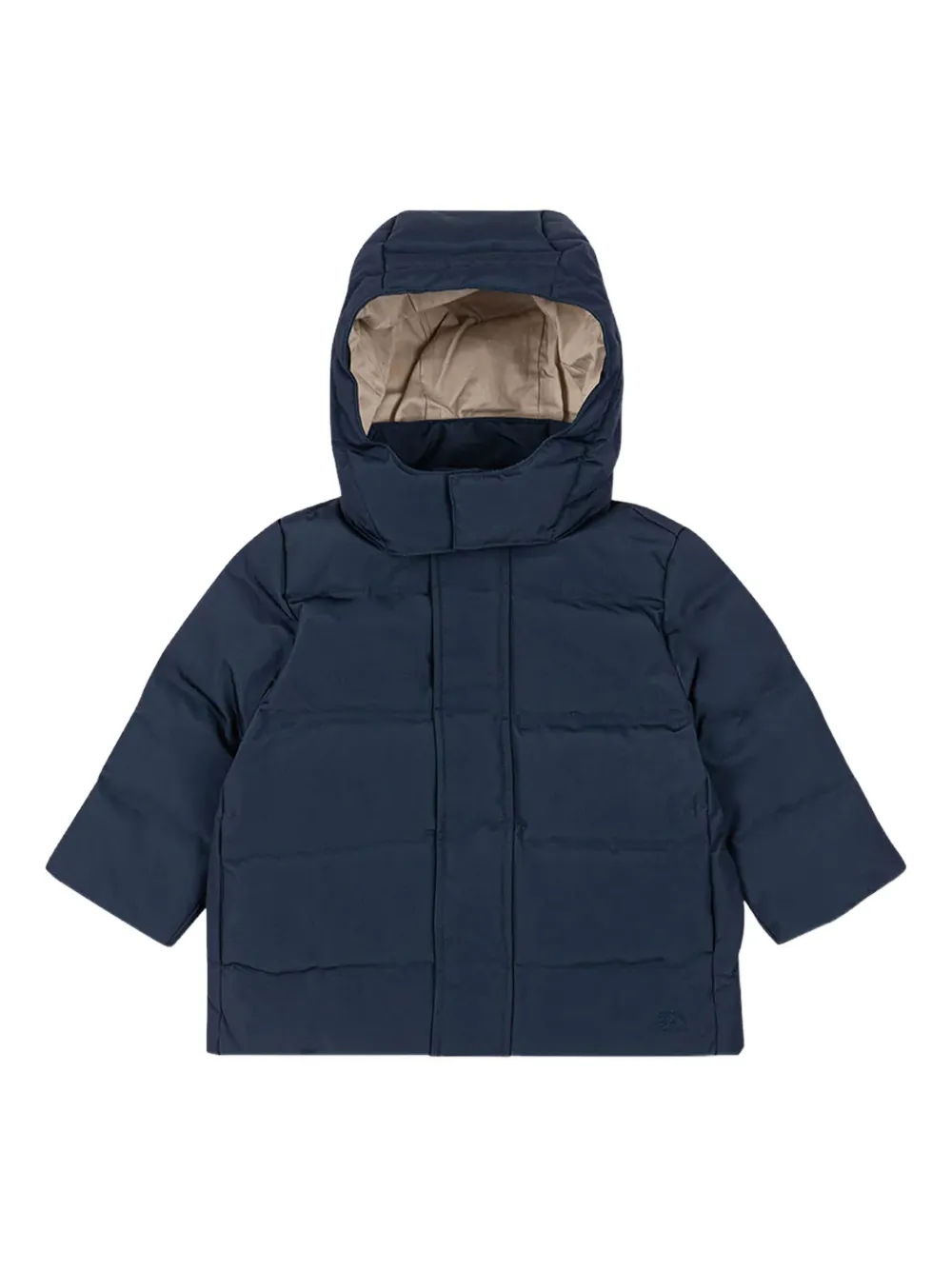 Konges Sløjd Magnum hooded padded jacket - ブルー Konges Sløjd Magnum hooded padded jacket - ブルー