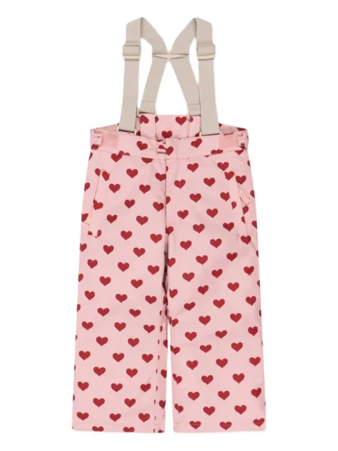 Konges Sløjd overol Mismou con corazón estampado