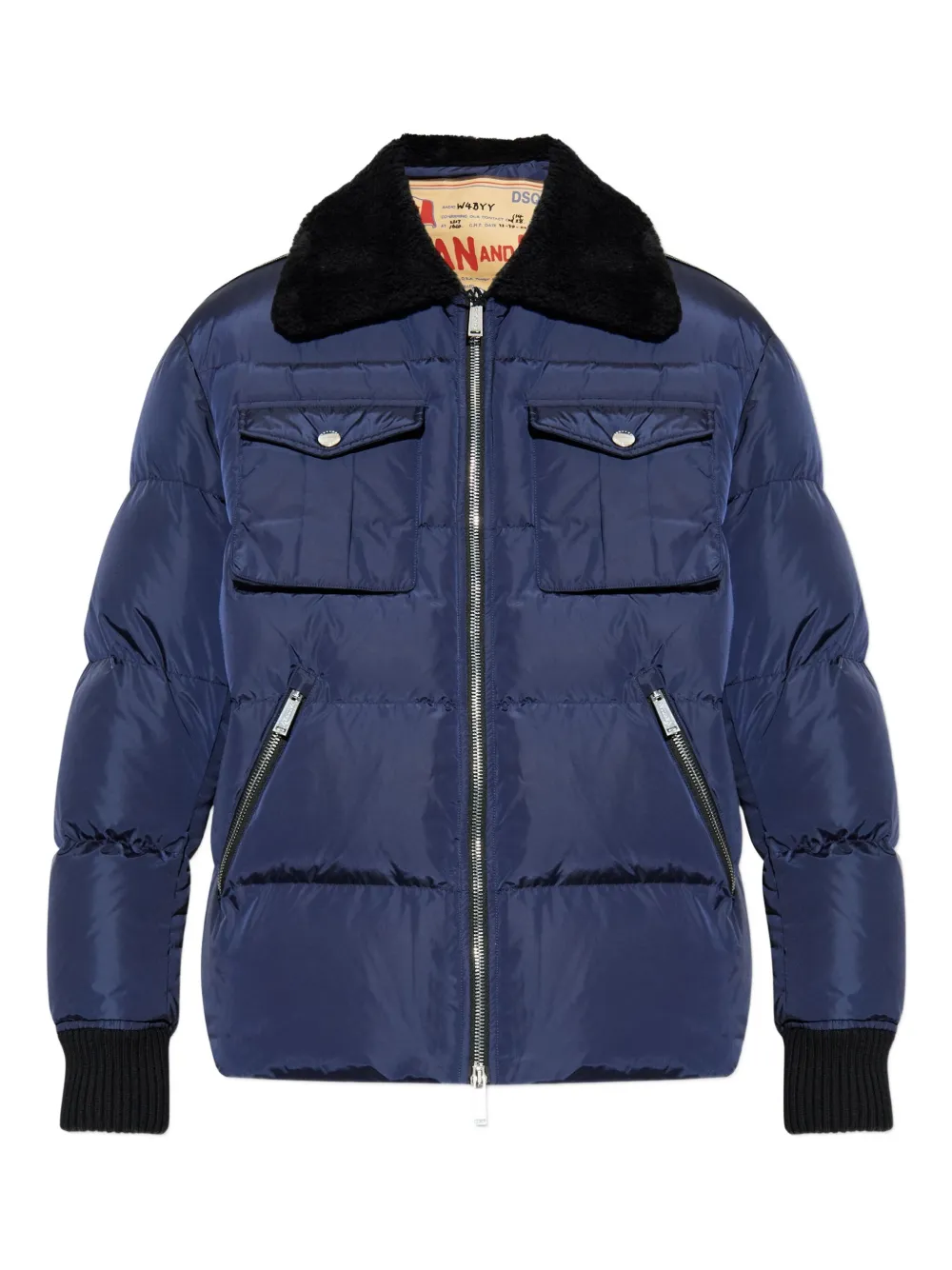 DSQUARED2 chamarra con bolsillo | azul | Image 1
