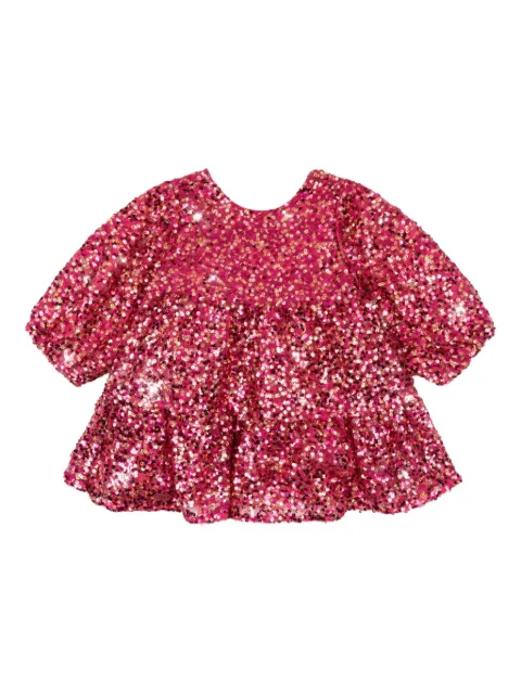 Konges Sløjd Lila sequin bow dress