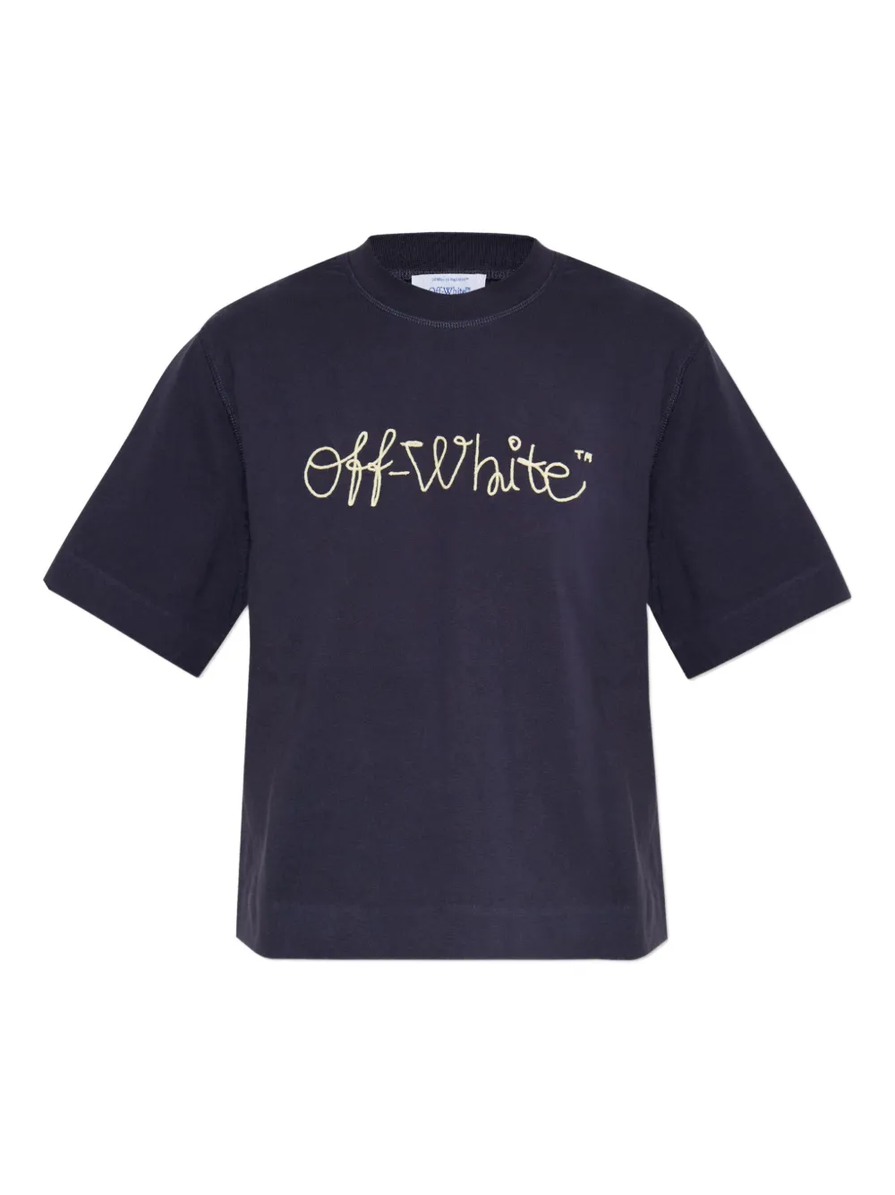 Off-White ロゴ Tシャツ - ブルー Off-White ロゴ Tシャツ - ブルー