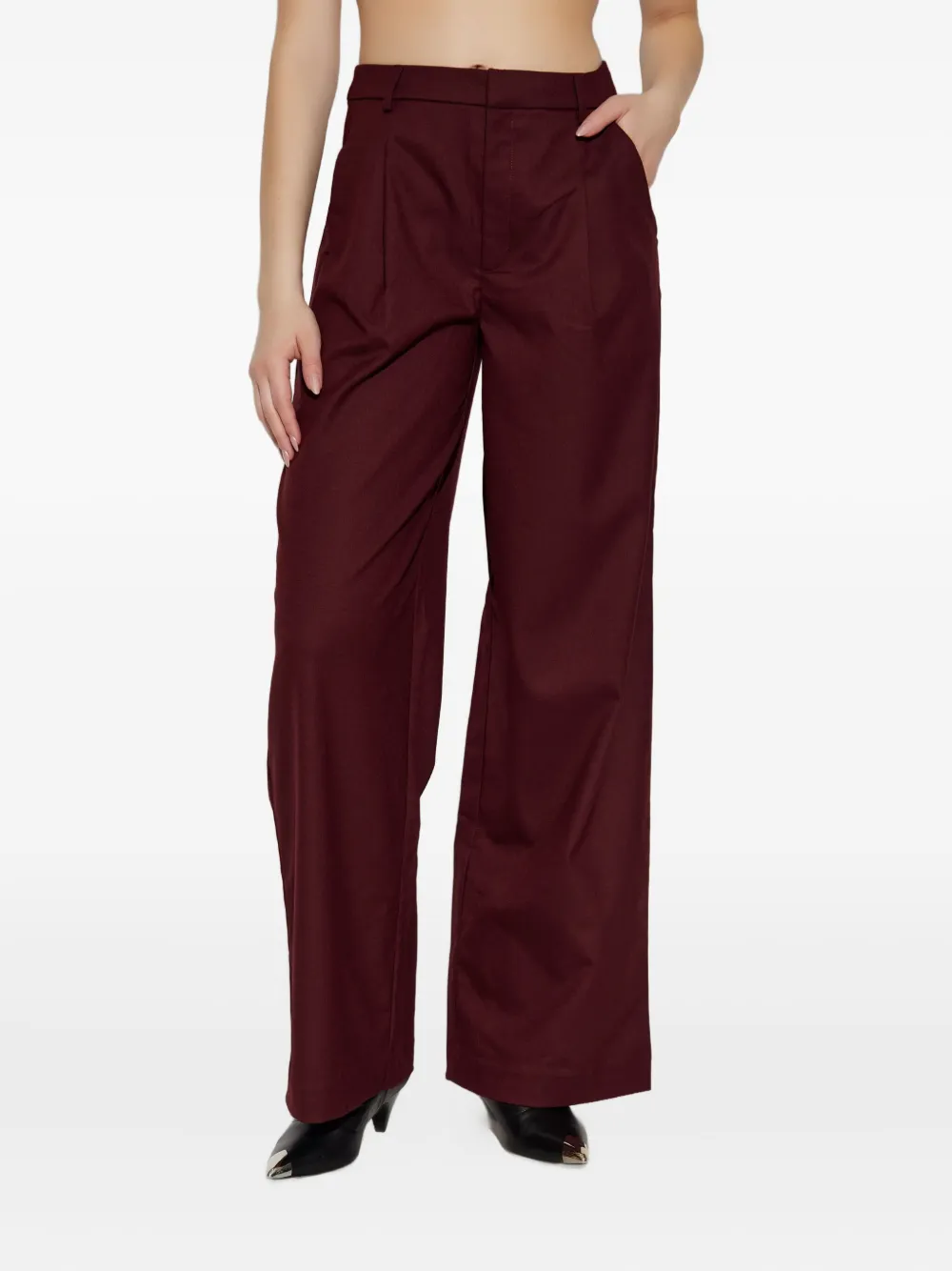 Gestuz Gzpaula geplooide broek Rood