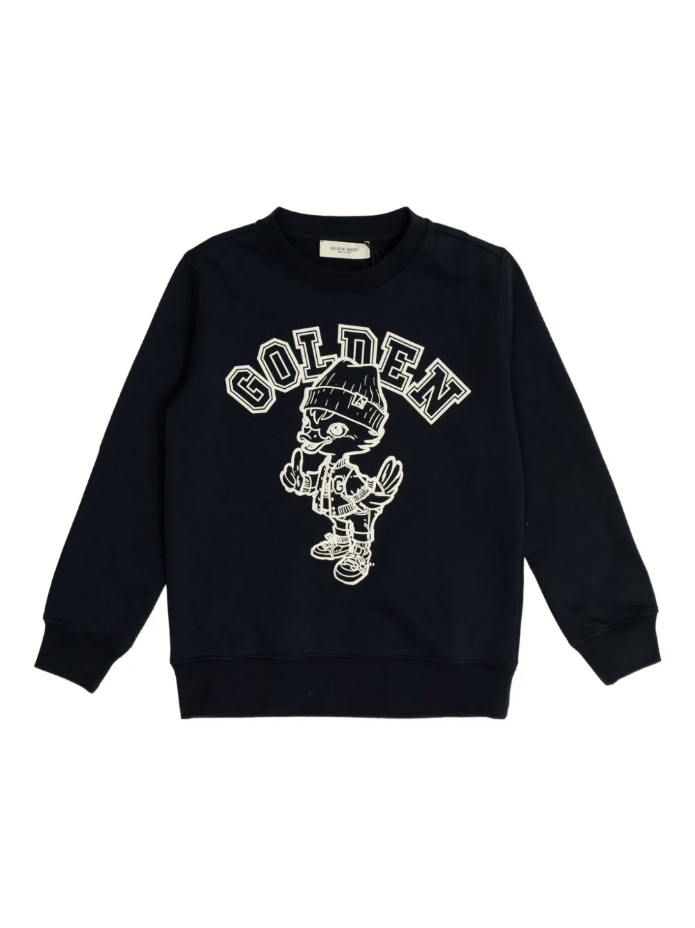 Golden Goose Kids Journey crew-neck sweatshirt | Blue | Image 1