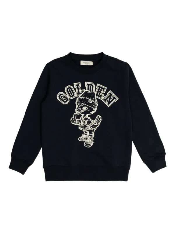 Golden Goose Kids Journey スウェットシャツ | ブルー | FARFETCH JP