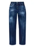DSQUARED2 D2 Twisted distressed jeans - Blue