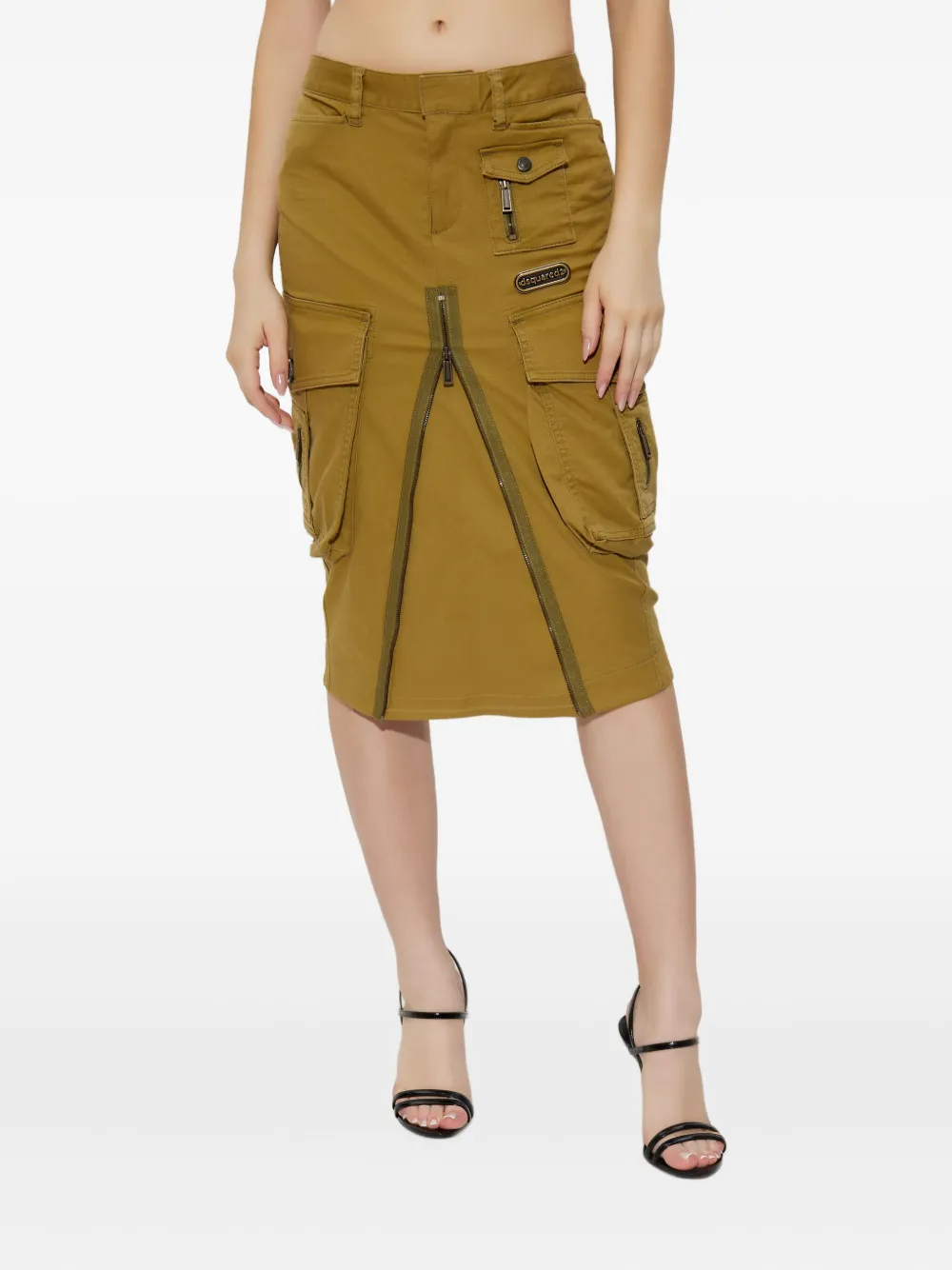 DSQUARED2 x Better rok met ritszak Groen