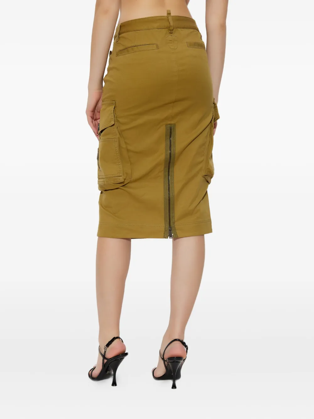 DSQUARED2 x Better rok met ritszak Groen