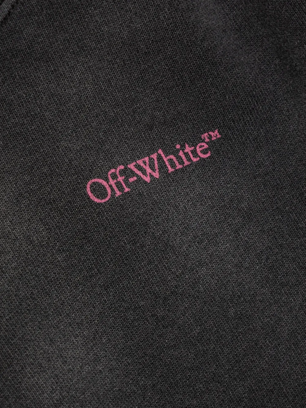 Off-White Kids Aymmetrische jurk met capuchon Grijs