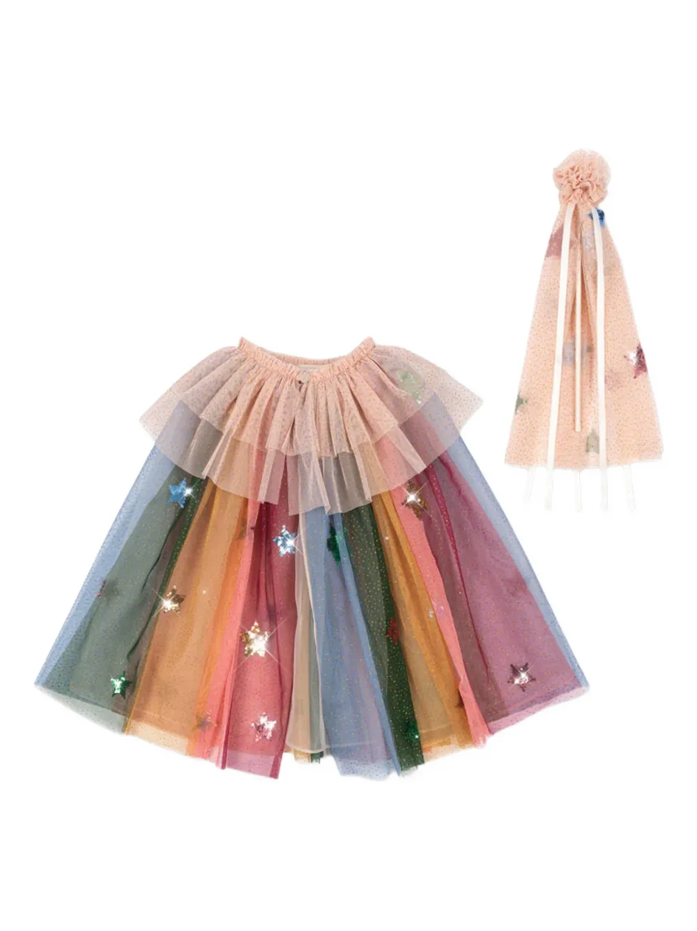 Konges Sløjd traje con motivo de arcoíris con glitter | Image 2