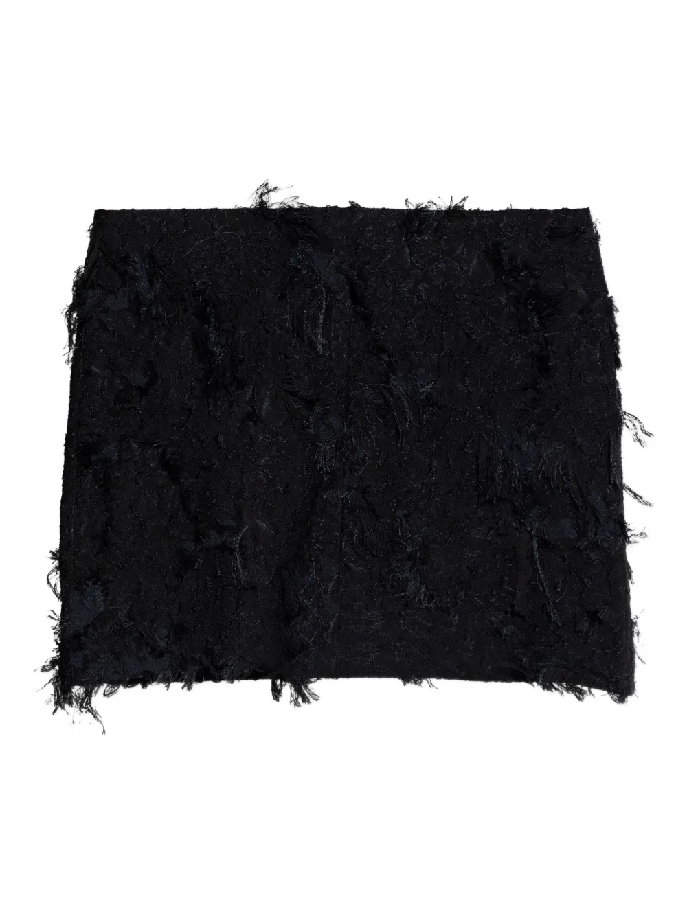 SAMSOE SAMSOE Samajsan frayed mini skirt | Black | Image 1